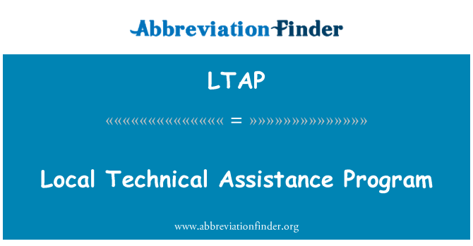 LTAP: Il-programm ta ' assistenza teknika lokali