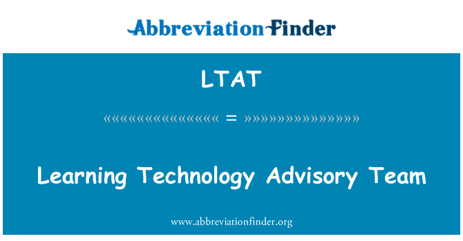 LTAT: Team consultivo di tecnologia di apprendimento