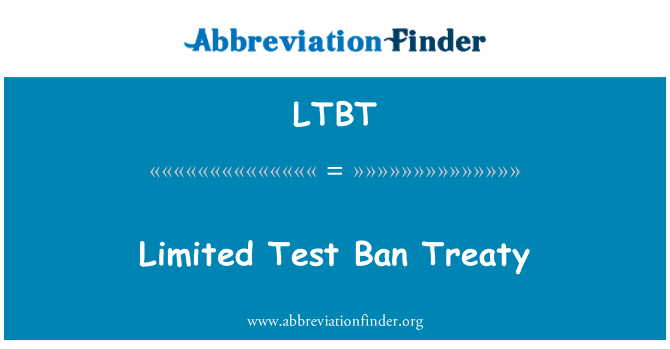 LTBT: Projbizzjoni tat-Test limitat Trattat