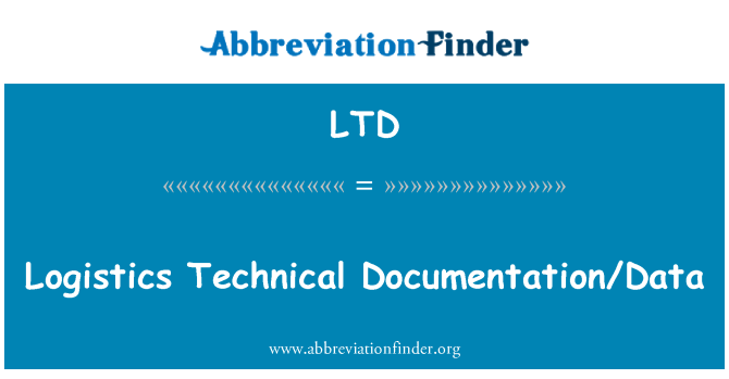 LTD: Logistika tehničke dokumentacije/podaci