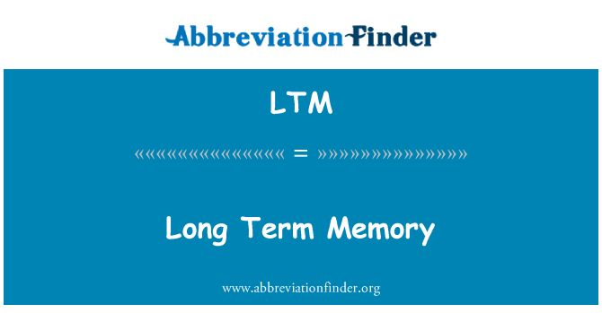LTM: Lon tèm memwa