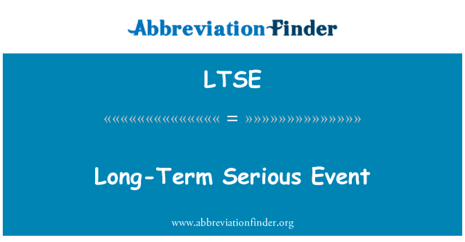 LTSE: Yon tan ki long evènman grav
