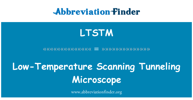 LTSTM: Temperatura baxxa Skennjar Tunneling mikroskopju