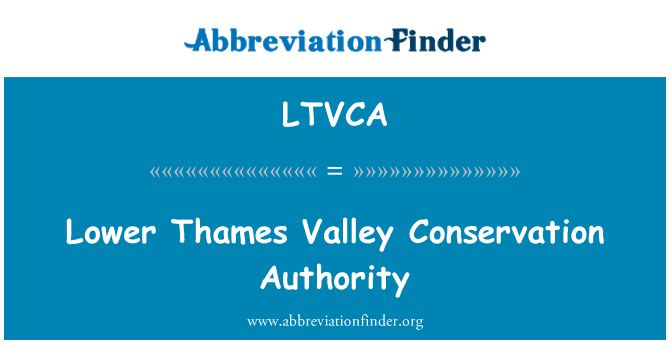 LTVCA: Isfel Thames Valley konservazzjoni awtorità