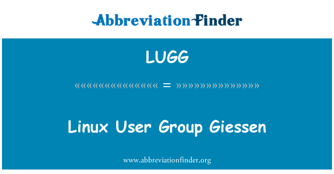 LUGG: Grupo de usuários Linux Giessen