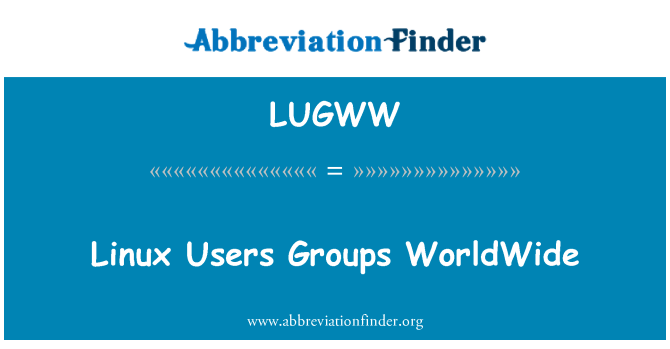 LUGWW: Linux vartotojų grupių visame pasaulyje