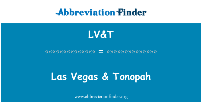 LV&T: Las Vegas Tonopah 59