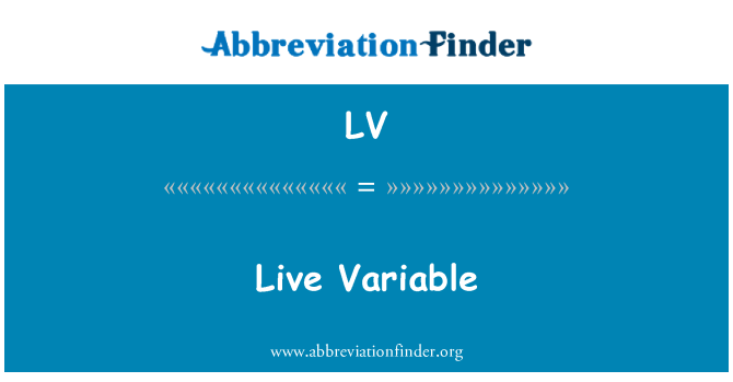 LV: Vivir Variable