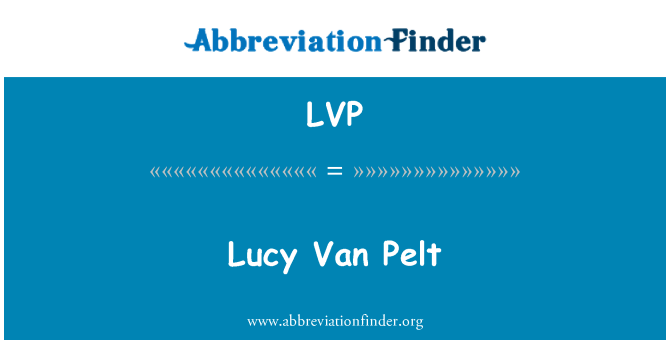 LVP: Lucy Van Pelt