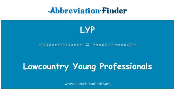 LYP: LowCountry joves Professionals