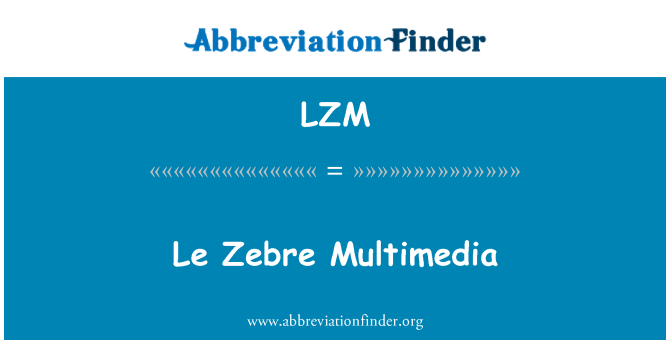 LZM: Le Zebre Multimedia