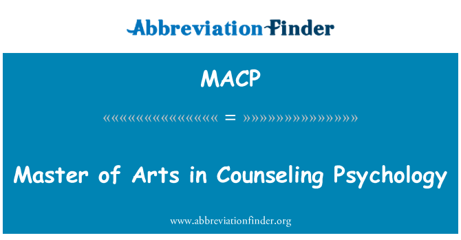MACP: Kandidatuddannelsen i Counseling psykologi