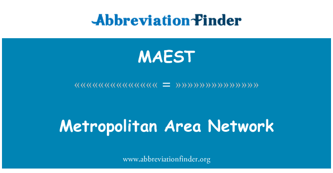 MAEST: Metropolitan Area Network