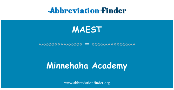MAEST: Minnehaha akademi