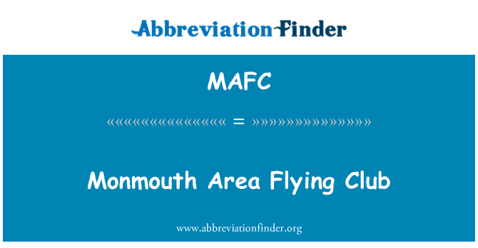 MAFC: Monmouth oblasti Flying Club