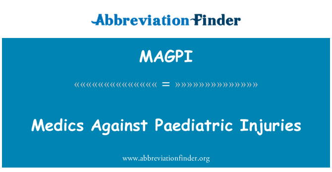 MAGPI: Lægerne mod pædiatriske skader