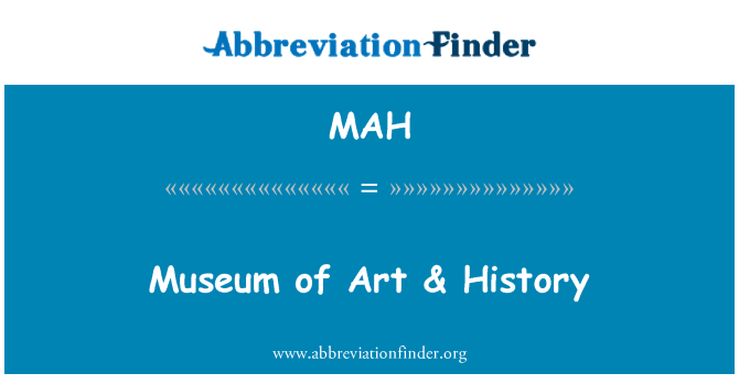 MAH: Museum of Art & History