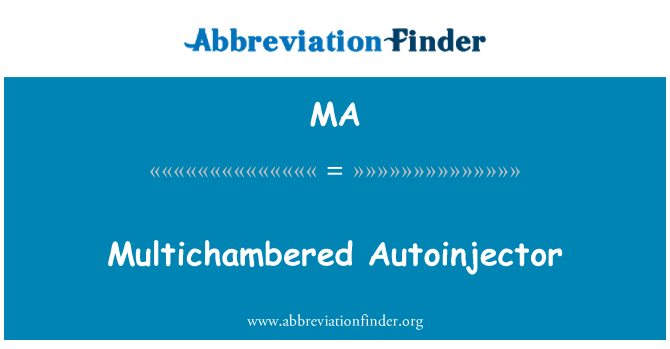 MA: Multichambered Autoinjector