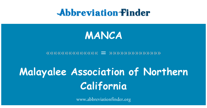 MANCA: Persatuan Malayalee Northern California
