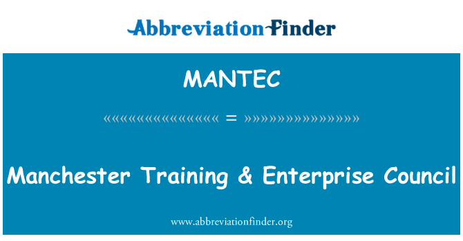 MANTEC: Manchester antrènman & Enterprise konsèy