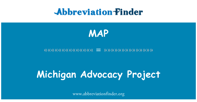 MAP: Projek sokongan Michigan