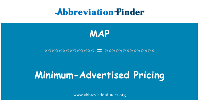 MAP: Minimum-Advertised Pricing
