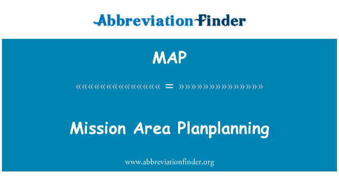 MAP: אזור המשימה Planplanning
