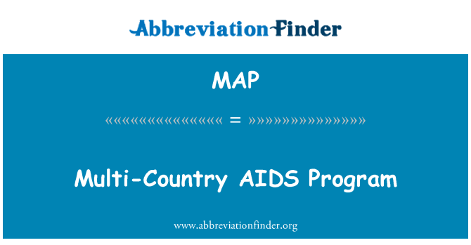 MAP: Programma multi-paese dell'AIDS