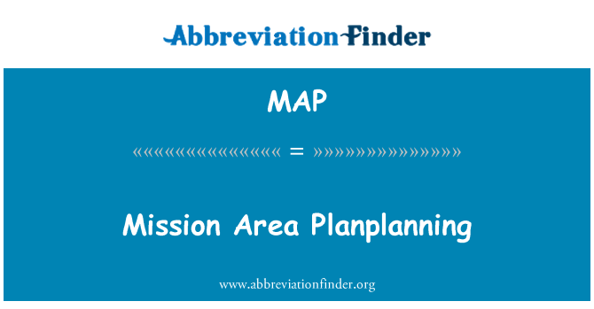 MAP: Zòn misyon an nan Planplanning