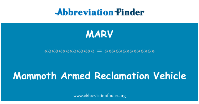MARV: Récupération ame kolosal machin