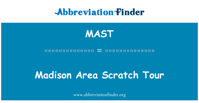 MAST: Madison Area pomocné Tour