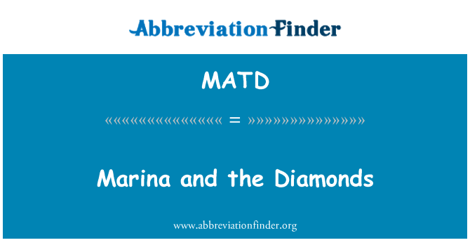 MATD: Marina a diamanty