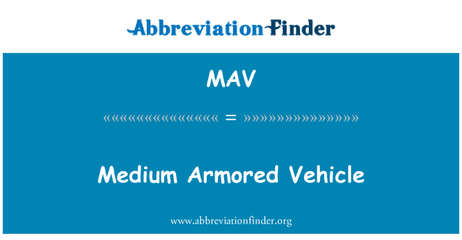 MAV: Vetturi Armored medju