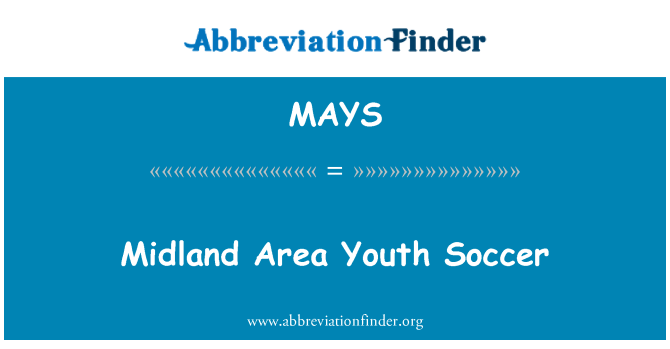 MAYS: Midland Area Youth Soccer