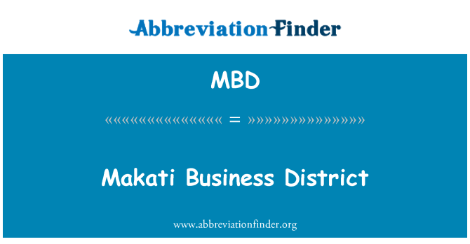 MBD: Distri biznis Makati