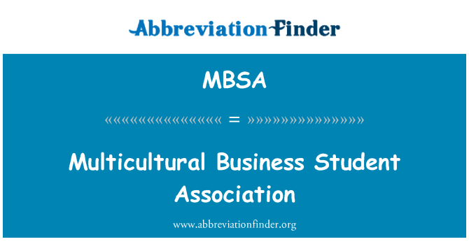 MBSA: Asosyasyon elèv multiculturels biznis