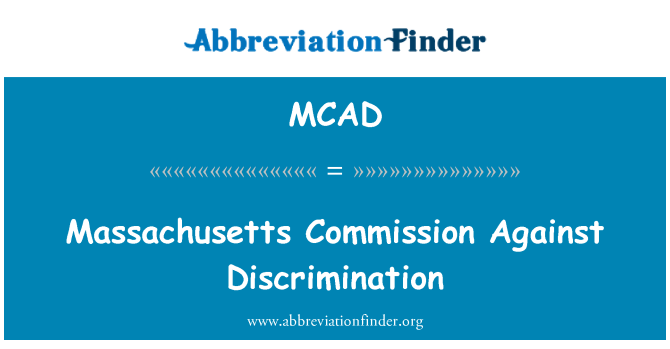 MCAD: Kummissjoni Massachusetts kontra d-diskriminazzjoni