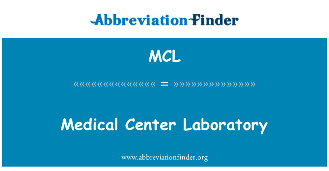 MCL: Medical Center Laboratorium