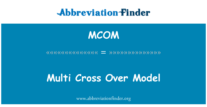 MCOM: Multi risti üle mudel