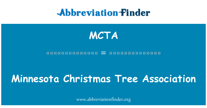 MCTA: Minnesota Christmas Tree Association