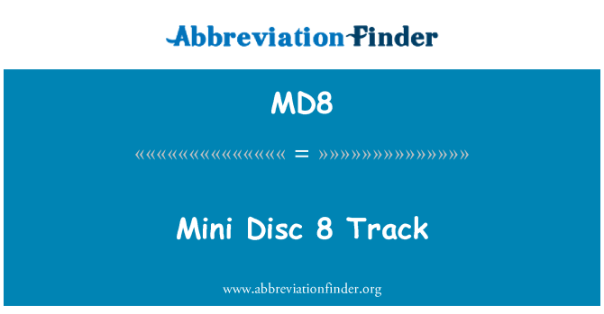 MD8: Mini plate 8 spor