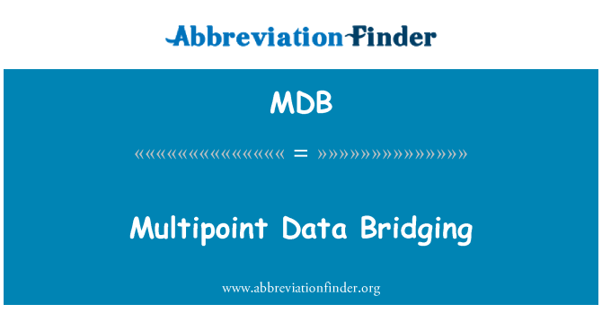 MDB: Done multipoint Pont