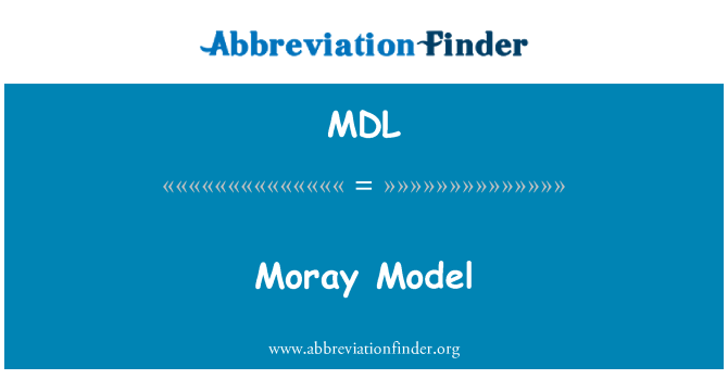 MDL: Moray Model