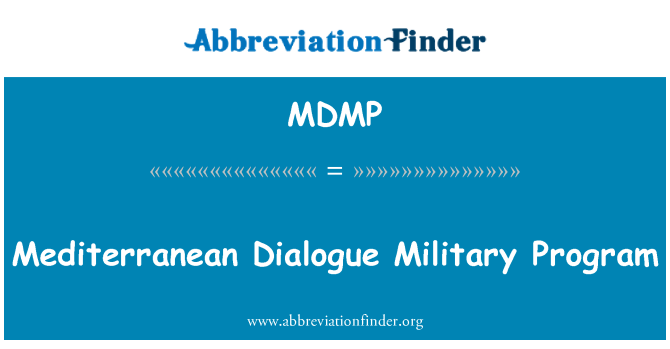 MDMP: Mediteranski dijalog vojni Program