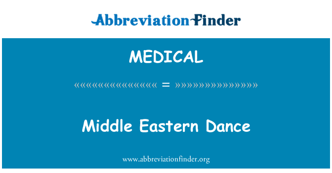 MEDICAL: Middle Eastern Dance