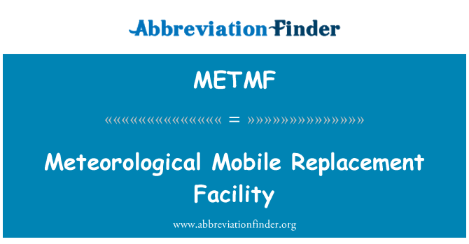 METMF: Plant météorologiques ranplasman mobil
