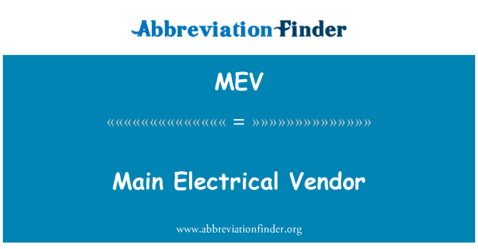 MEV: Galveno elektrības piegādātāju