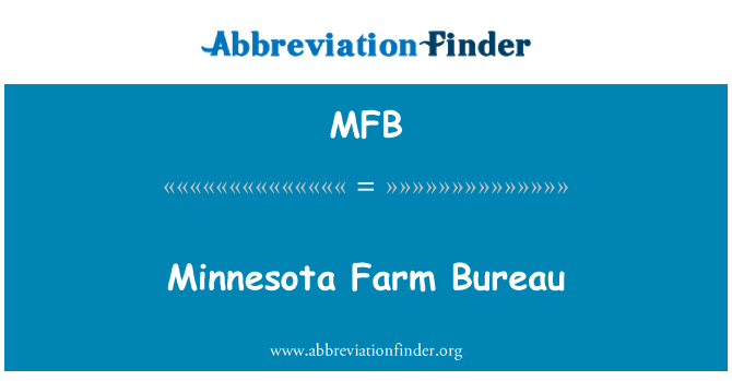 MFB: Minnesota Farm Bureau