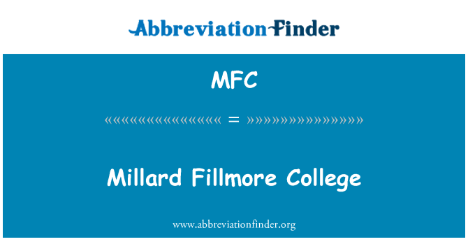 MFC: Kulleġġ ta ' l-Fillmore Millard