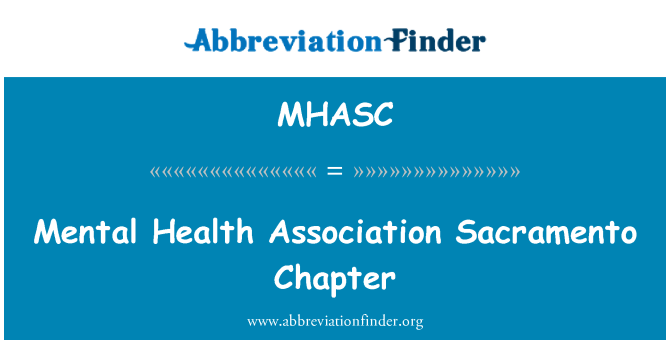 MHASC: Capítol de Sacramento de Associació de salut mental